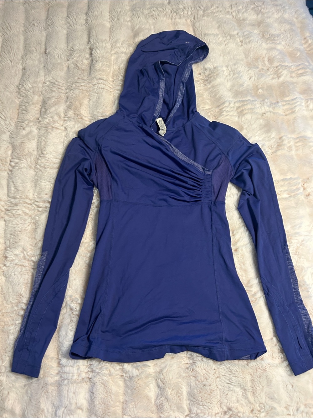 Lululemon Women’s Run For Your Life Long-Sleeve Purple Hoodie